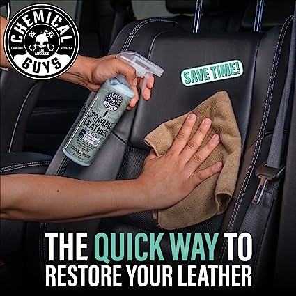 Chemical Guys Sprayable Leather Cleaner & Conditioner (16oz)