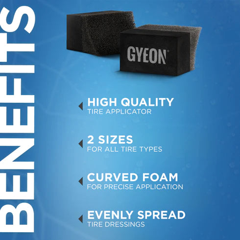 Gyeon Q2M Tire Applicator Large Twin Pack