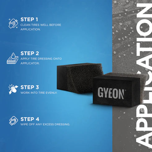 Gyeon Q2M Tire Applicator Large Twin Pack