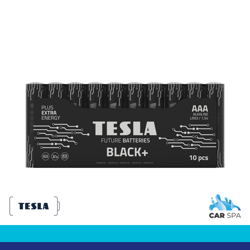 TESLA BLACK+ Alkaline Batteries AAA Type LR03 1.5V