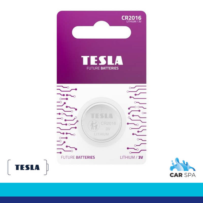 TESLA Button Lithium Batteries 3V