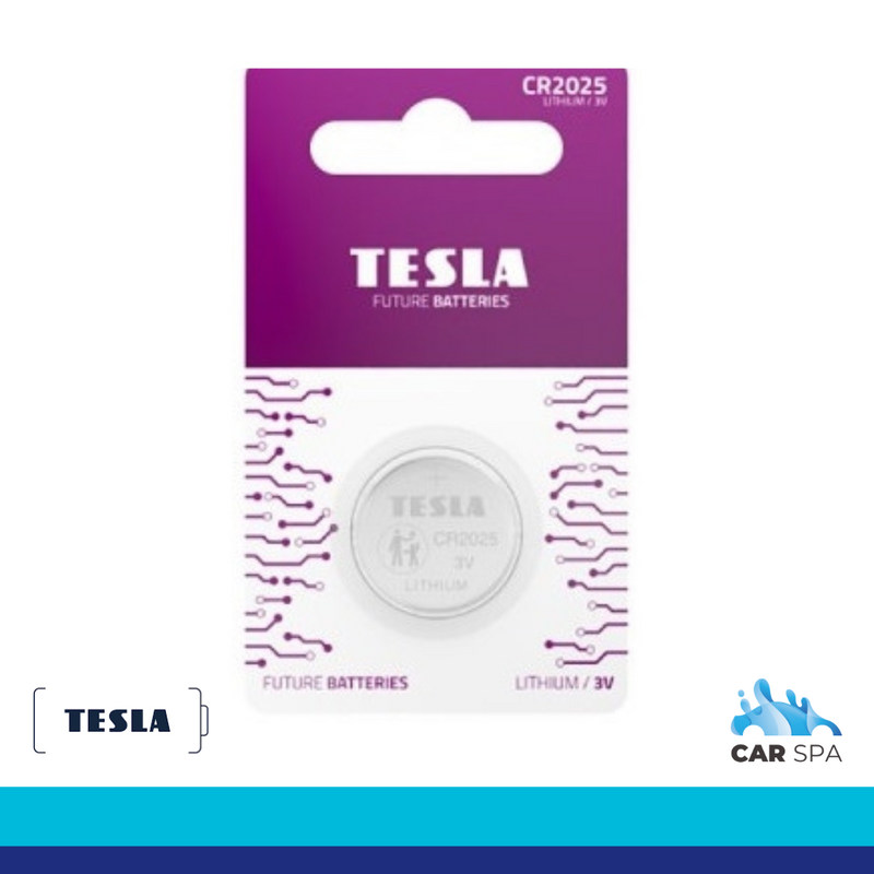 TESLA Button Lithium Batteries 3V