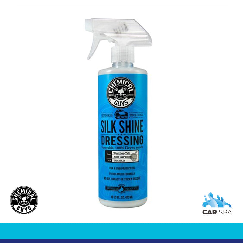 Chemical Guys - Silk Shine Vinyl, Rubber, Plastic Satin Protectant Dressing (16 oz.)