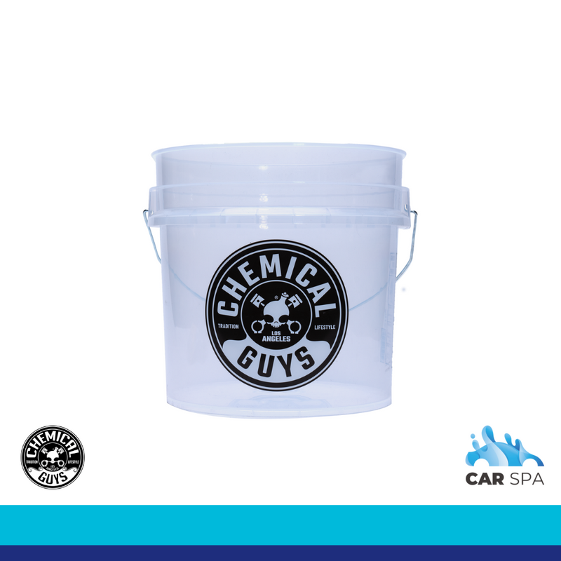 Chemical Guys Heavy Duty Detailing Bucket Transparent