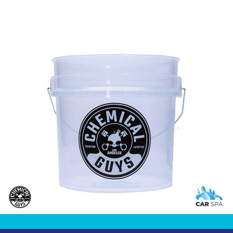 Chemical Guys Heavy Duty Detailing Bucket Transparent