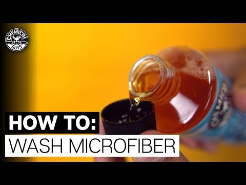 Microfiber Wash Cleaning Detergent 16 Oz.