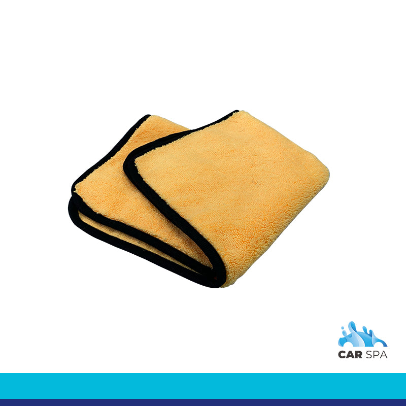 Carspa - Microfibre 380gsm (40x40cm) - Yellow/Black